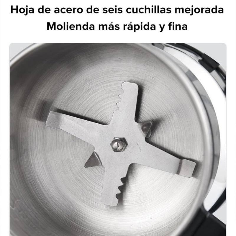 🔥 50% RABATT!⚡Multifunktionale Elektrische Mühle – 💝Für Kaffee, Gewürze & Nüsse, Leistungsstark & Schnell