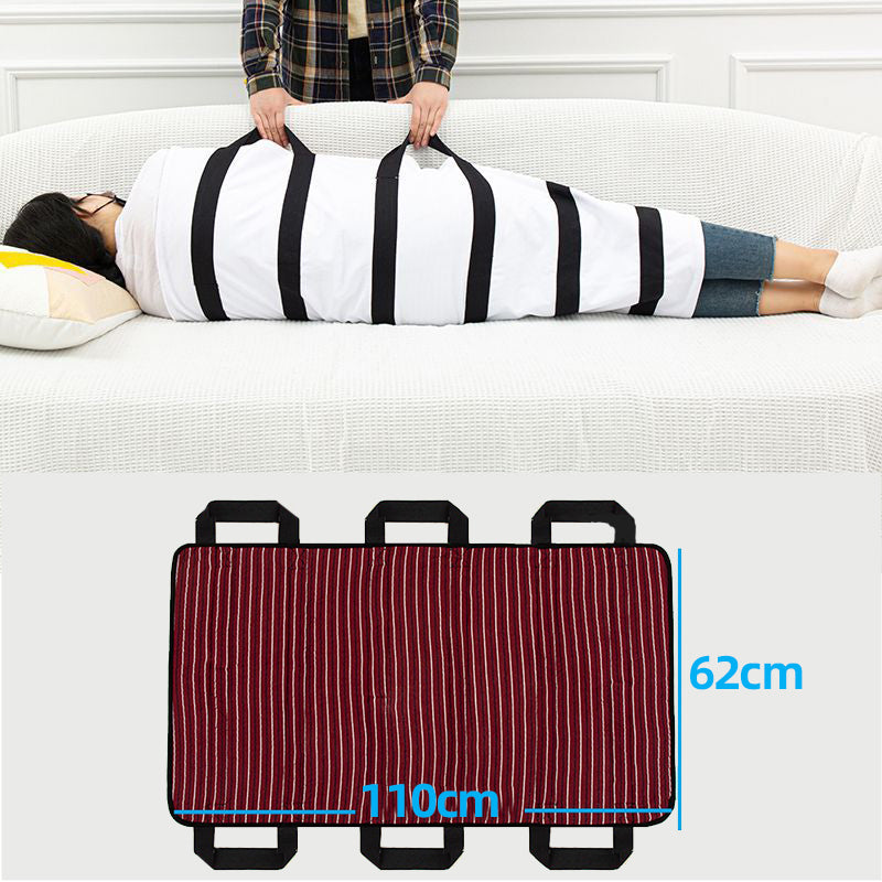 🛏️ 50% RABATT! ✨ Standhilfe-Transferbettunterlage mit Griffen – Sicherer Transfer, Atmungsaktiv & Einfach zu Reinigen 👵