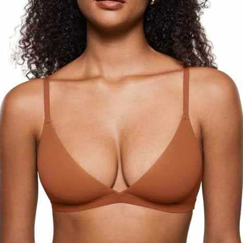 👙💎 50% RABATT! Damen-Bügelloser Dreieck-Bralette mit Jelly-Stützkissen – Weich, bequem & formgebend ohne Metall 🌸