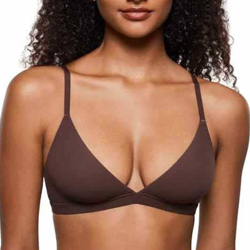 👙💎 50% RABATT! Damen-Bügelloser Dreieck-Bralette mit Jelly-Stützkissen – Weich, bequem & formgebend ohne Metall 🌸