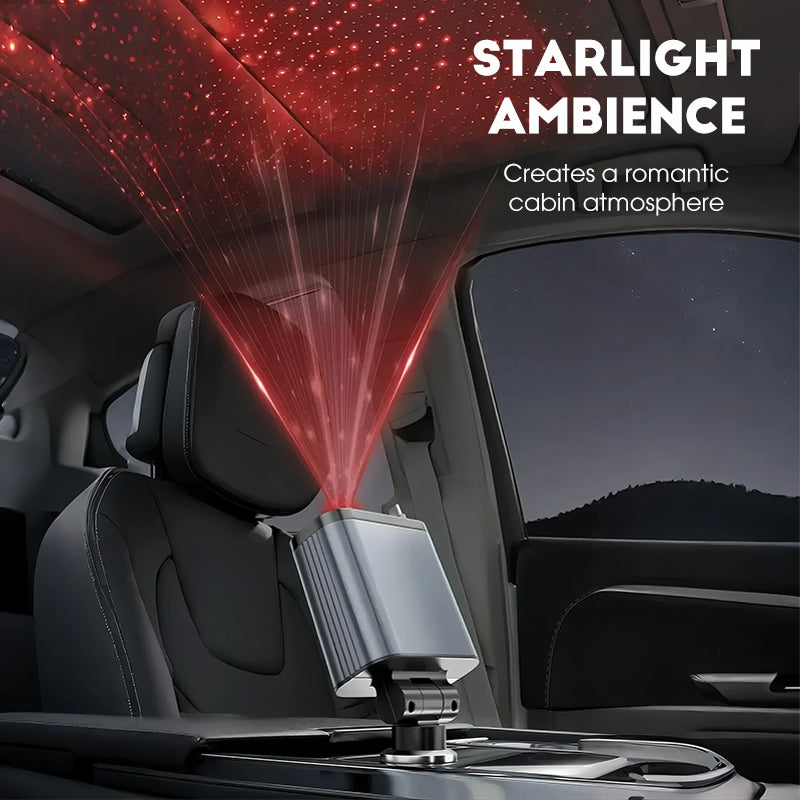 ✨Auto-Oplader mit Sternenlichtprojektor – 90W Superschnelles Laden & Magische Atmosphäre im Auto! 🔌✨