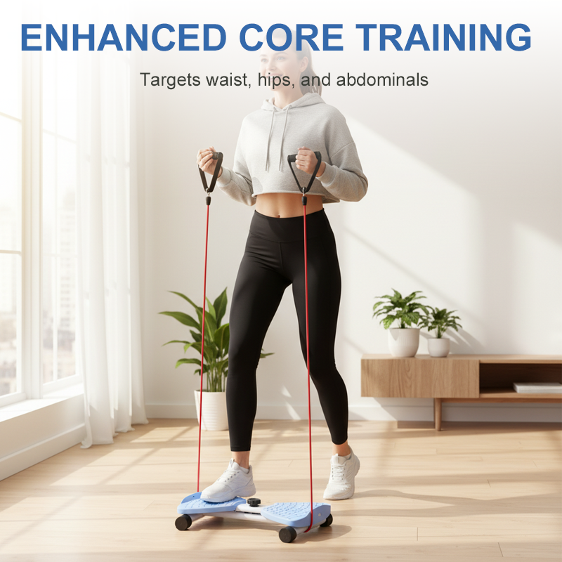 Verstellbare Unisex-Bauchmuskelmaschine, geräuschloses Rumpftrainingsgerät, Heimfitnessgerät, unterstützt 330 Pfund