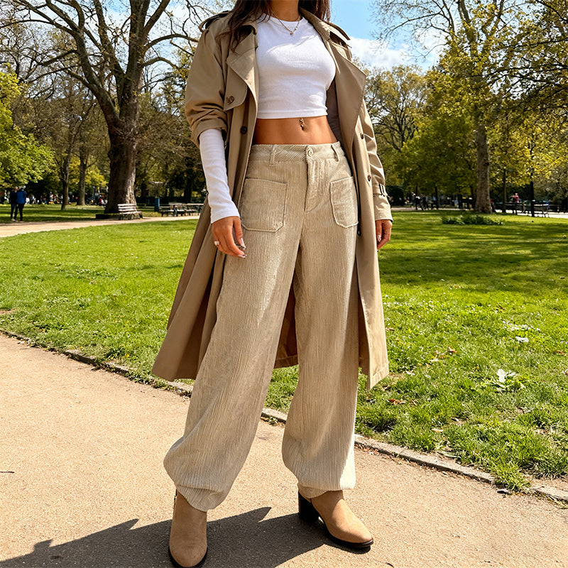 🔥50% RABATT🔥 Damen-Freizeithose – Lockerer Schnitt und hoher Bund für maximalen Komfort und Stil 👖✨