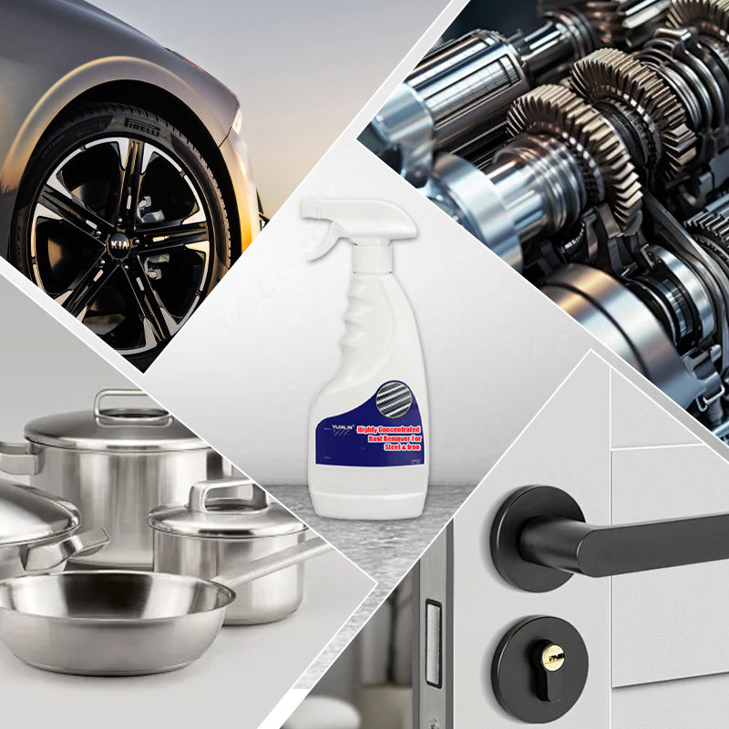 🔥Letzter Tag: 50% Rabatt! ⏰✨🔩Hochkonzentrierter Rostentferner – Wirksam auf Stahl/Eisen, schnell wirkend und schonend zu Metalloberflächen✨