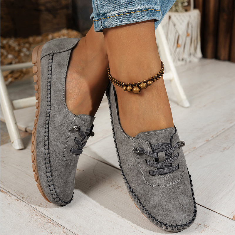 👟 60% RABATT! 💃 Damen-Casual-Loafer – Weiches PU-Leder, Bequeme Passform & Vielseitig für Jeden Tag ✨