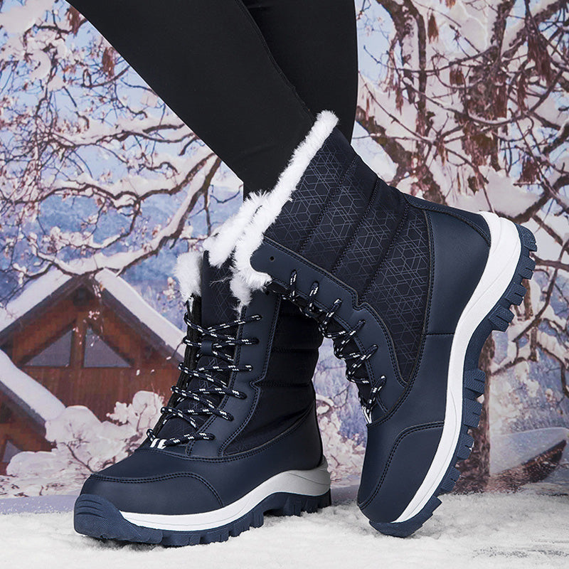Wasserdichte warme Winterstiefel für Damen