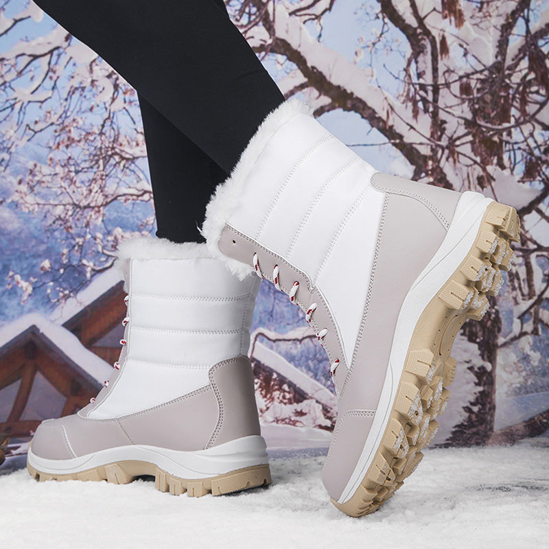 Wasserdichte warme Winterstiefel für Damen