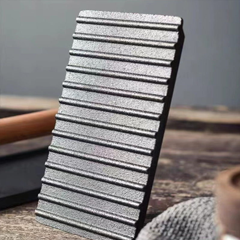 Gusseisen Steak- & Burgerpresse mit Holzgriff – Gleichmäßiges Garen & BBQ-Perfektion! 🍳🔥