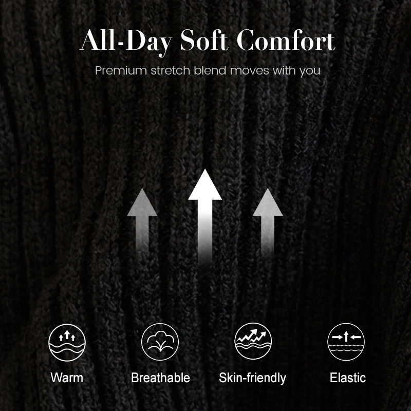 Damen-Strickkleid mit Rippenstruktur und figurbetonter Passform