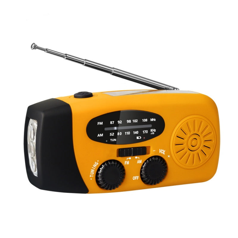 📻 50% RABATT! ⚡ Solar-Kurbel Notfallradio – Mit Powerbank, Wetteralarm, USB & 7 Tage Akku für Outdoor & Krise 🌧️