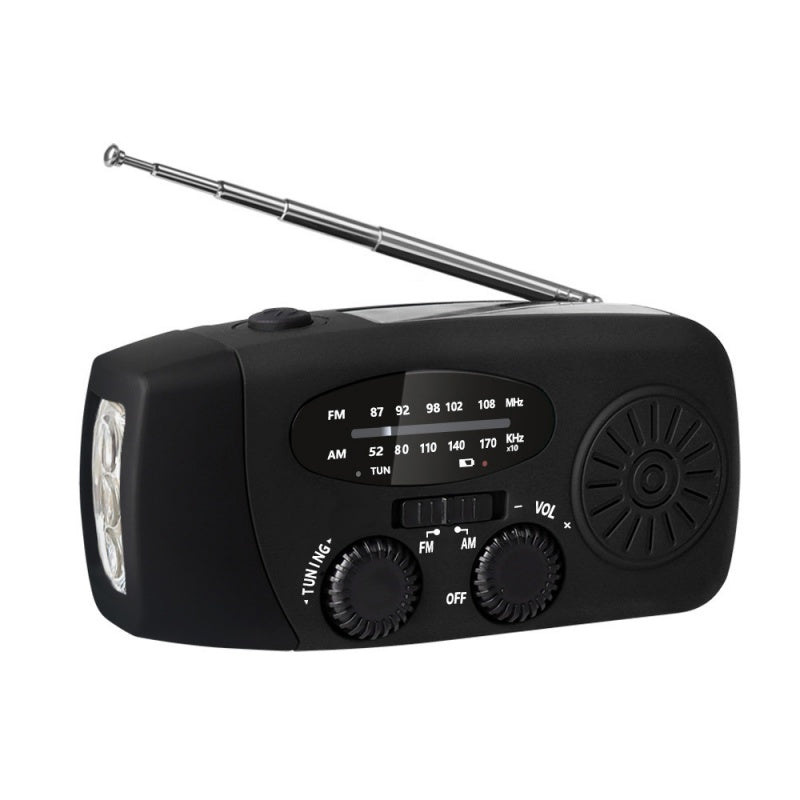 📻 50% RABATT! ⚡ Solar-Kurbel Notfallradio – Mit Powerbank, Wetteralarm, USB & 7 Tage Akku für Outdoor & Krise 🌧️