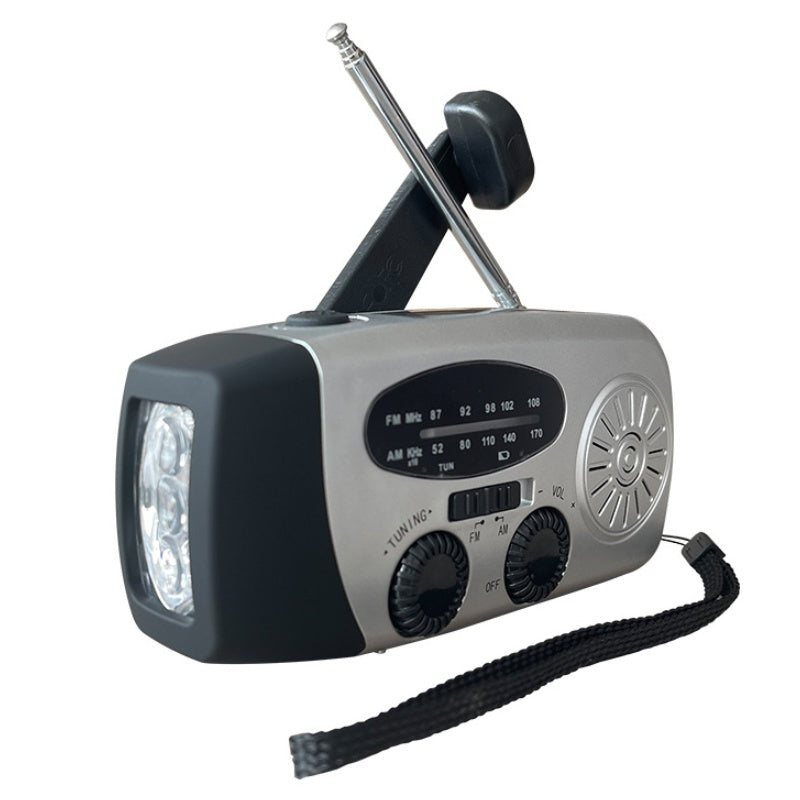 📻 50% RABATT! ⚡ Solar-Kurbel Notfallradio – Mit Powerbank, Wetteralarm, USB & 7 Tage Akku für Outdoor & Krise 🌧️