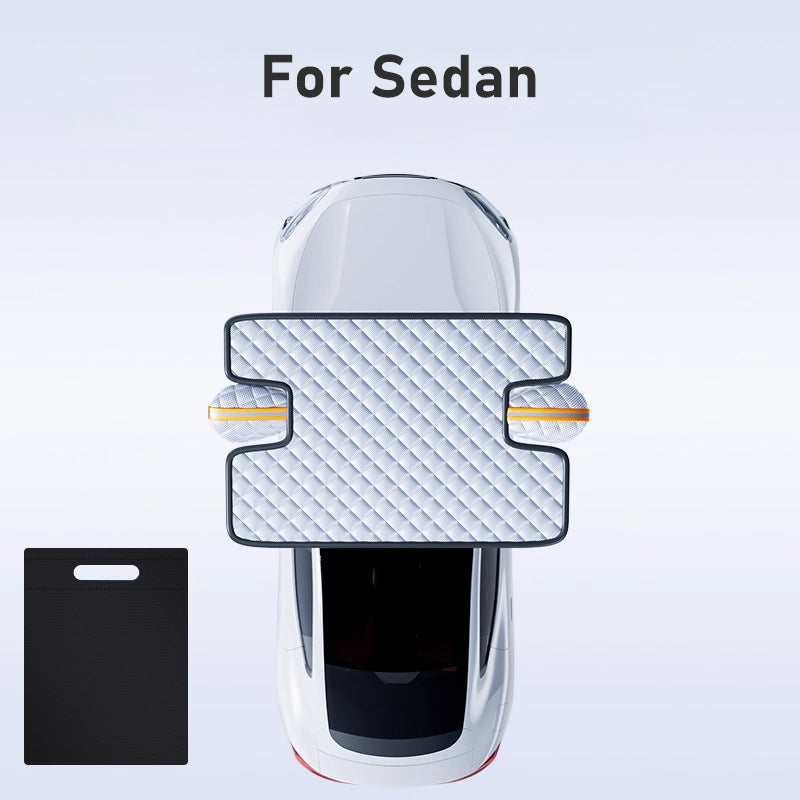 Allwetter-Windschutzscheibenabdeckung mit verstärkter Schneeschutzfunktion