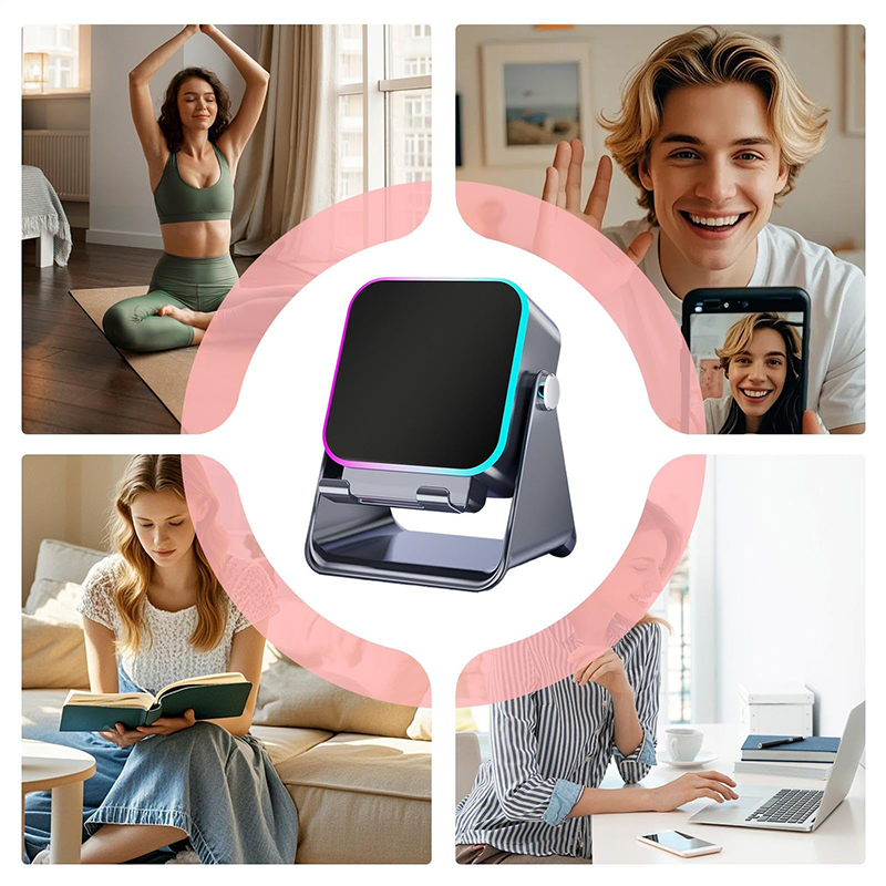 🔥Begrenzten 50%-Rabatts!🔥 5-in-1 Kabelloser Bluetooth-Lautsprecher mit Induktionsfunktion und verstellbarer Handyhalterung