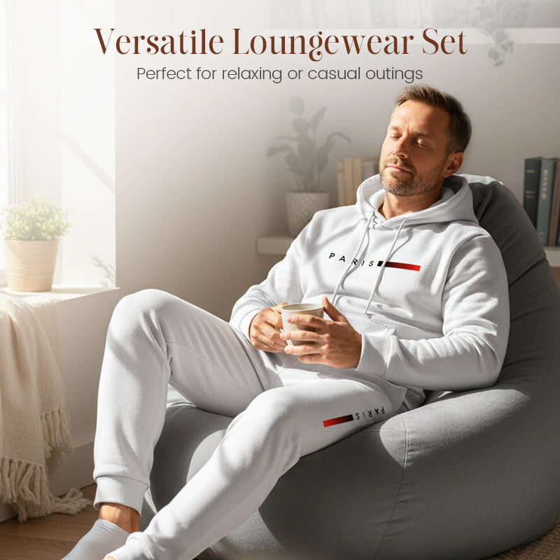 Herren Trainingsanzug mit Kapuze