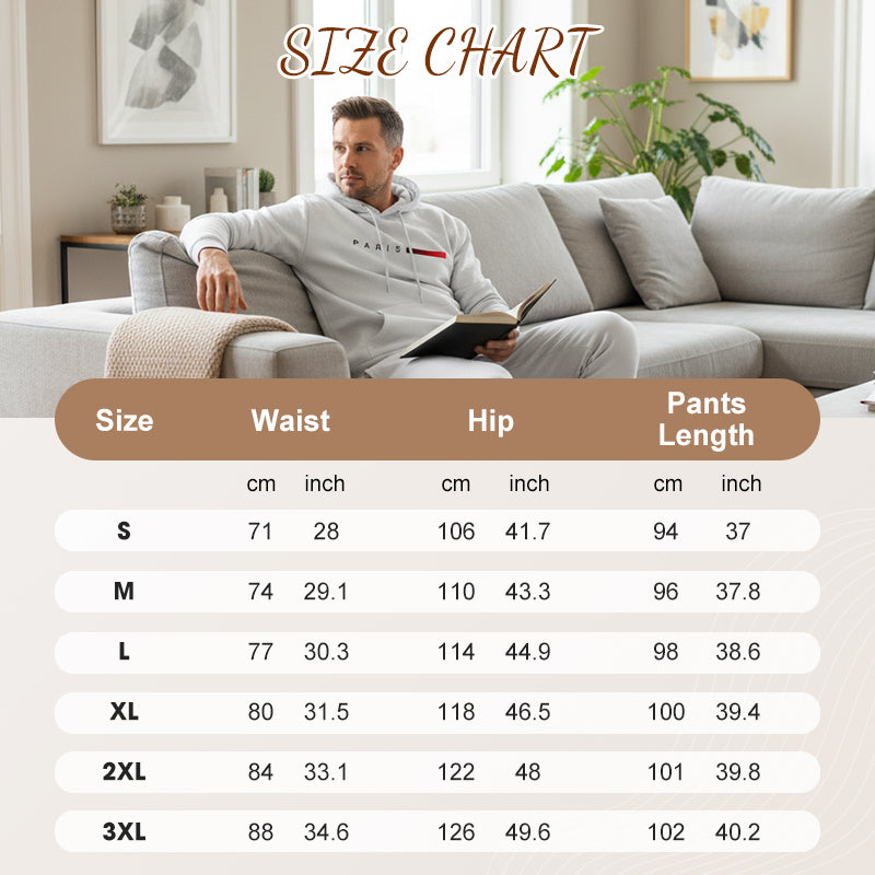 Herren Trainingsanzug mit Kapuze