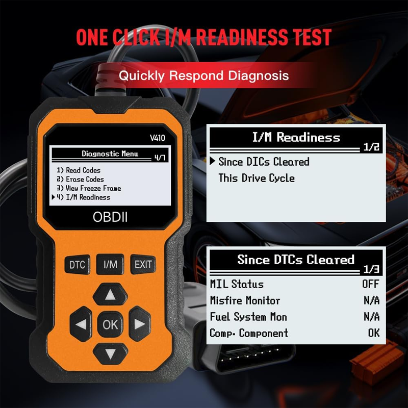 Universal OBD2 Diagnosegerät & Fehlercodeleser für Auto