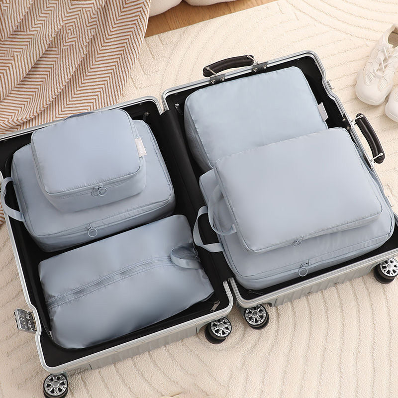 🧳 50% RABATT! 🧳 6-teiliges Reise-Kompressionsset – Spart 40% Platz, Knitterschutz & Übersichtliche Organisation ✨