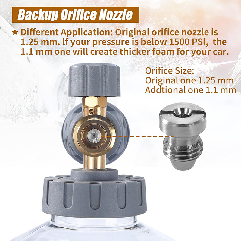 📢📢57 % Rabatt!! ⏰💦 Hochdruck-Schaumpistole für die Autowäsche - Entfernt schonend hartnäckigen Schmutz & schützt den Lack | PROFESSIONELLE AUTOWASCHE ZU HAUSE🚗