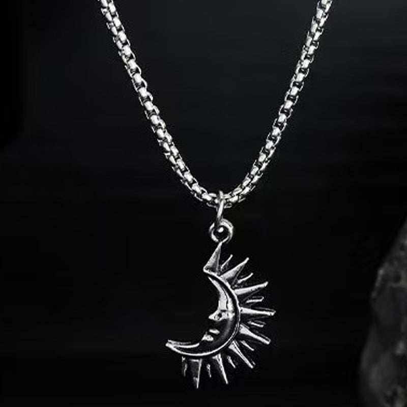 🌞 60% RABATT! 🌙 Sonnen- und Mond-Anhänger-Set – Symbolischer Schmuck, Asymmetrisches Design & Perfektes Geschenk für Paare ✨