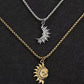 🌞 60% RABATT! 🌙 Sonnen- und Mond-Anhänger-Set – Symbolischer Schmuck, Asymmetrisches Design & Perfektes Geschenk für Paare ✨
