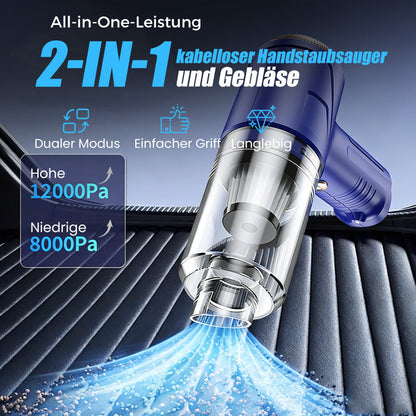 2-in-1 kabelloser Handstaubsauger und Gebläse