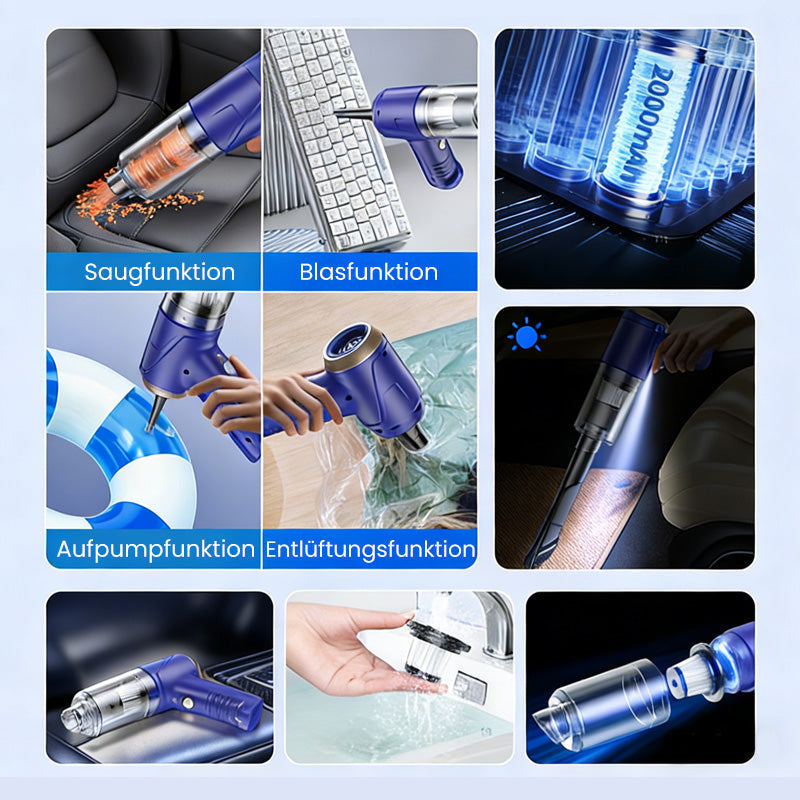 2-in-1 kabelloser Handstaubsauger und Gebläse