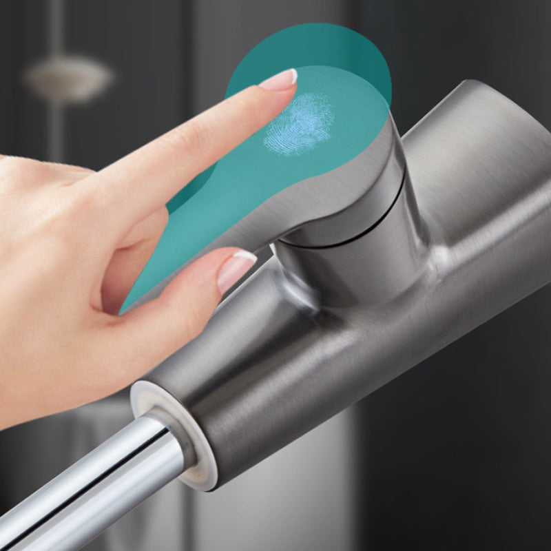 🔥Solange der Vorrat reicht 40 % Rabatt!🎉1-Loch-Badewasserhahn mit herausziehbarer Brause