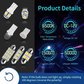 📢📢50% RABATT !!⏰42-teiliges Superhelles LED Auto-Innenraumbeleuchtungs-Set – Plug & Play Upgrade für dein Auto ✨