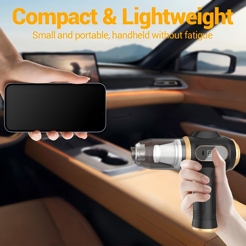 🚗 50% RABATT! 🔋 4‑in‑1 Auto‑Staubsauger – Kabellos, stark & langlebig ✨