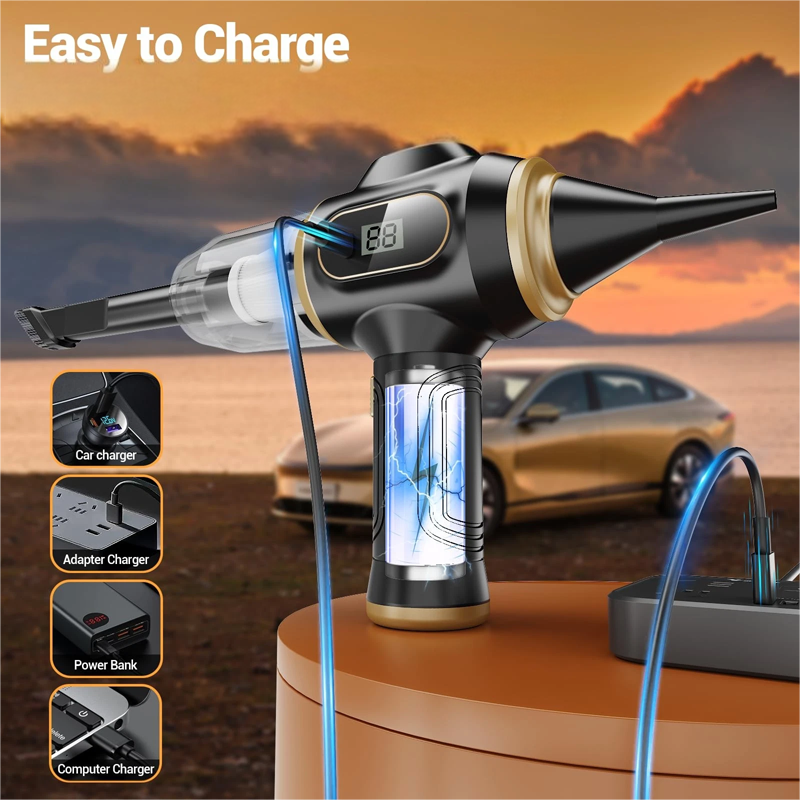 🚗 50% RABATT! 🔋 4‑in‑1 Auto‑Staubsauger – Kabellos, stark & langlebig ✨