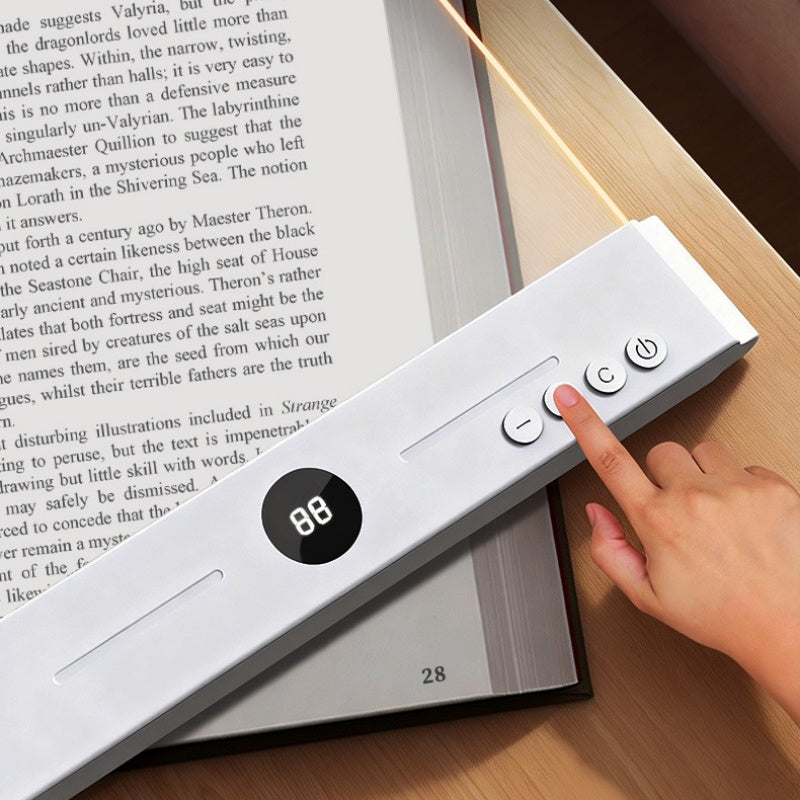 📖💡LED-Panel-Leselampe mit 3 Farben und Timer