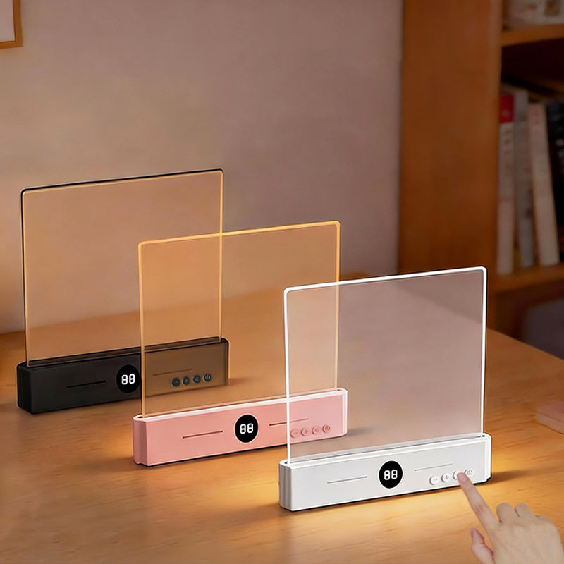 📖💡LED-Panel-Leselampe mit 3 Farben und Timer