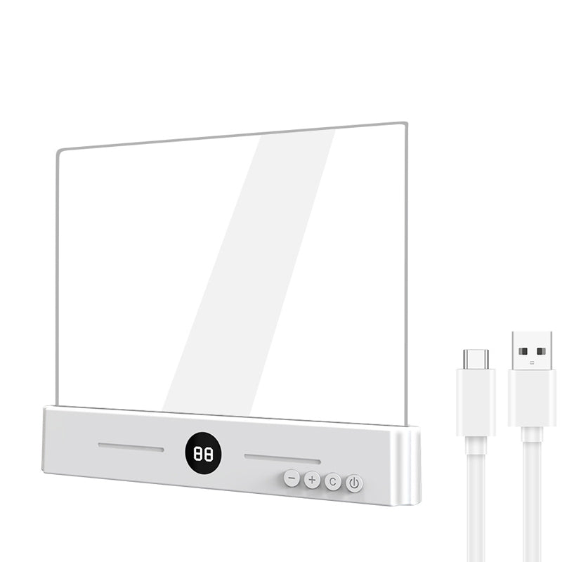 📖💡LED-Panel-Leselampe mit 3 Farben und Timer