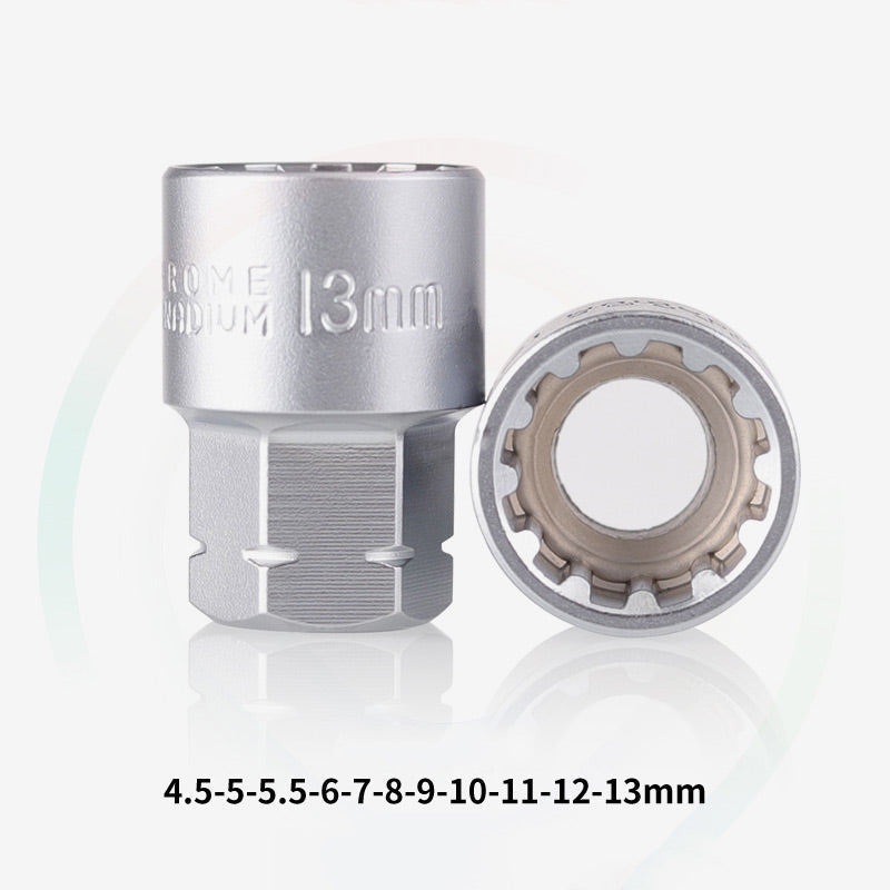 🔥 Limitiertes Angebot – 50% Rabatt！💪29 STK Core Ratsche Socket Schraubenschlüssel Kit