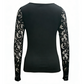👚 50% RABATT! 💃 Damen-Sexy-Oberteil mit Cut-out & Spitzenärmeln – Romantisch, Modisch & Perfekt für Besondere Anlässe 🌸