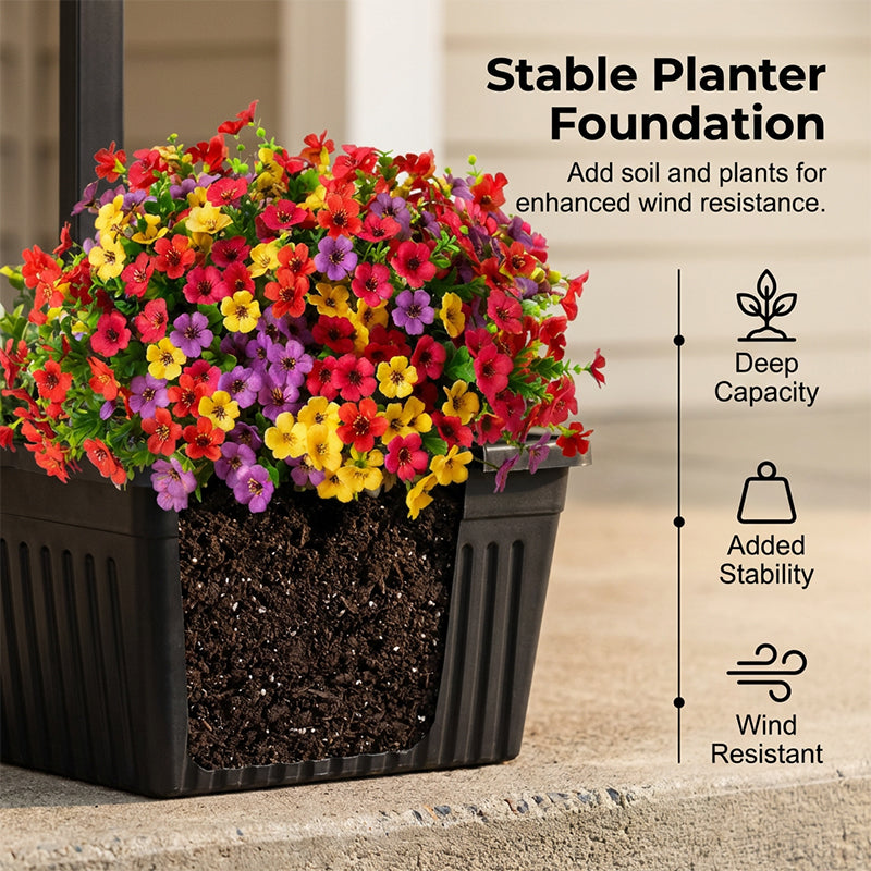 🌺 50% RABATT! ☀️ Solar-Blumentopfleuchte 2-in-1 – Warmweißes Vintage-Licht & Pflanzgefäß – IP65 wetterfest – Ideal für Garten & Terrasse 🌿