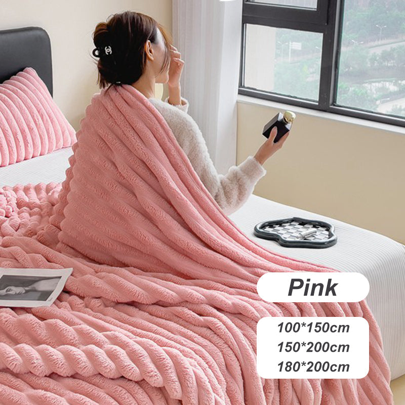 🛏️ 50% RABATT! Weiche Polyester-Kuscheldecke für Sofa und Bett in mehreren Größen