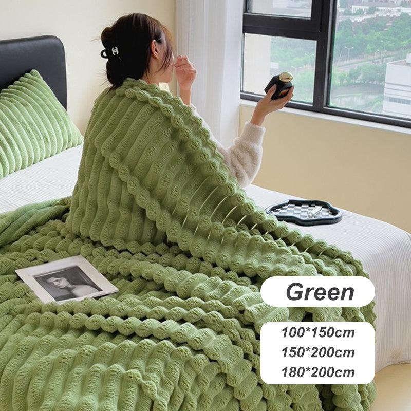🛏️ 50% RABATT! Weiche Polyester-Kuscheldecke für Sofa und Bett in mehreren Größen