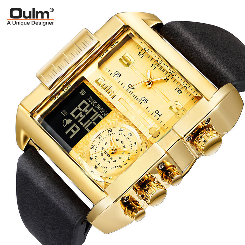 ⌚ 50% RABATT! ⏰ 50mm Übergroße Sportuhr – Doppelwerk, Leuchtzeiger & wasserbeständig – Ideal für Sport, Arbeit oder den Alltag – robust & leicht ablesbar 🛡️✨