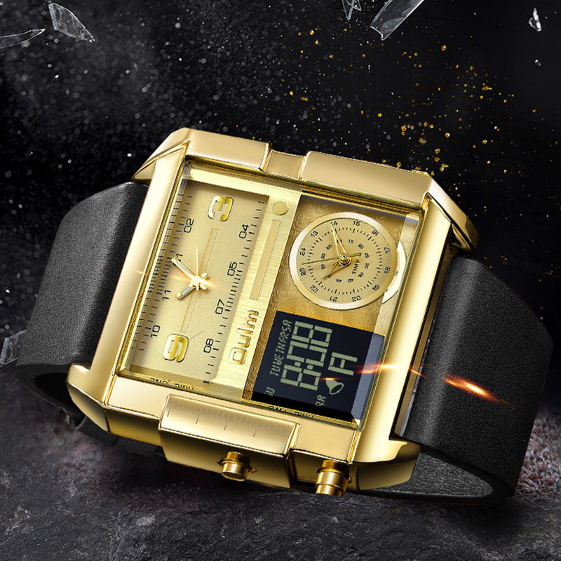 ⌚ 50% RABATT! ⏰ 50mm Übergroße Sportuhr – Doppelwerk, Leuchtzeiger & wasserbeständig – Ideal für Sport, Arbeit oder den Alltag – robust & leicht ablesbar 🛡️✨