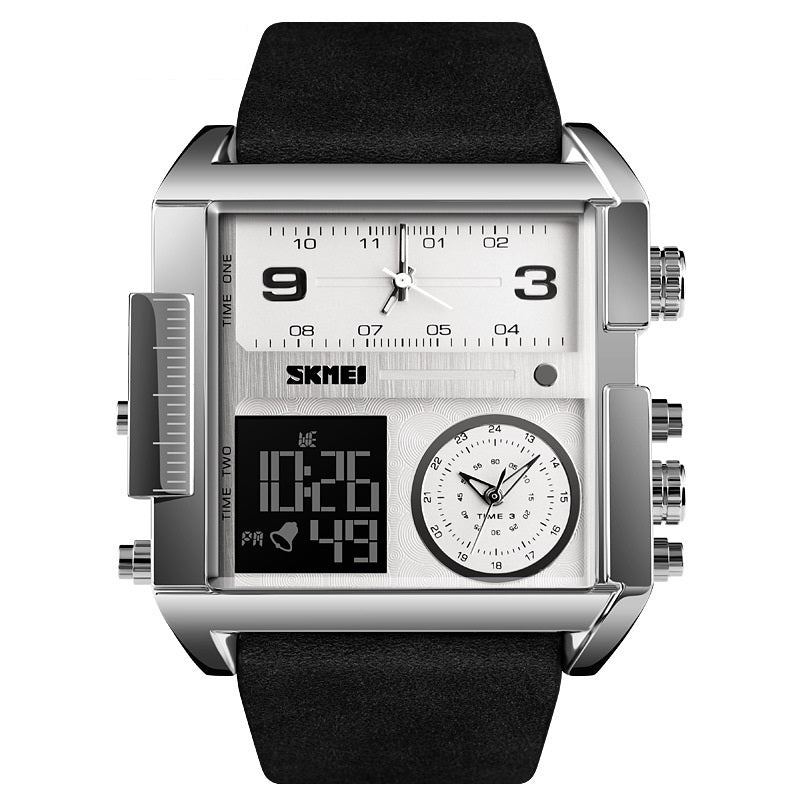 ⌚ 50% RABATT! ⏰ 50mm Übergroße Sportuhr – Doppelwerk, Leuchtzeiger & wasserbeständig – Ideal für Sport, Arbeit oder den Alltag – robust & leicht ablesbar 🛡️✨