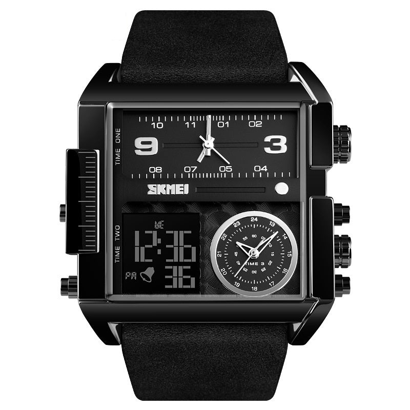⌚ 50% RABATT! ⏰ 50mm Übergroße Sportuhr – Doppelwerk, Leuchtzeiger & wasserbeständig – Ideal für Sport, Arbeit oder den Alltag – robust & leicht ablesbar 🛡️✨
