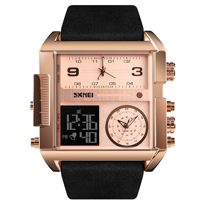 ⌚ 50% RABATT! ⏰ 50mm Übergroße Sportuhr – Doppelwerk, Leuchtzeiger & wasserbeständig – Ideal für Sport, Arbeit oder den Alltag – robust & leicht ablesbar 🛡️✨