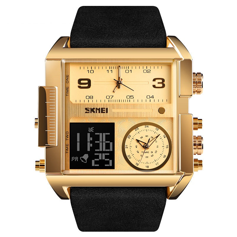 ⌚ 50% RABATT! ⏰ 50mm Übergroße Sportuhr – Doppelwerk, Leuchtzeiger & wasserbeständig – Ideal für Sport, Arbeit oder den Alltag – robust & leicht ablesbar 🛡️✨