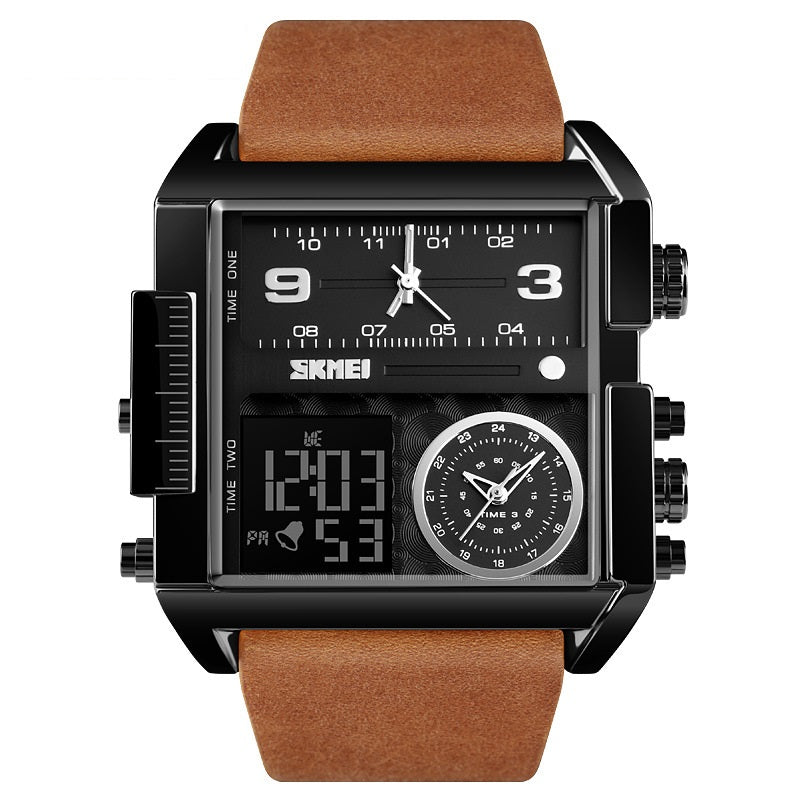 ⌚ 50% RABATT! ⏰ 50mm Übergroße Sportuhr – Doppelwerk, Leuchtzeiger & wasserbeständig – Ideal für Sport, Arbeit oder den Alltag – robust & leicht ablesbar 🛡️✨