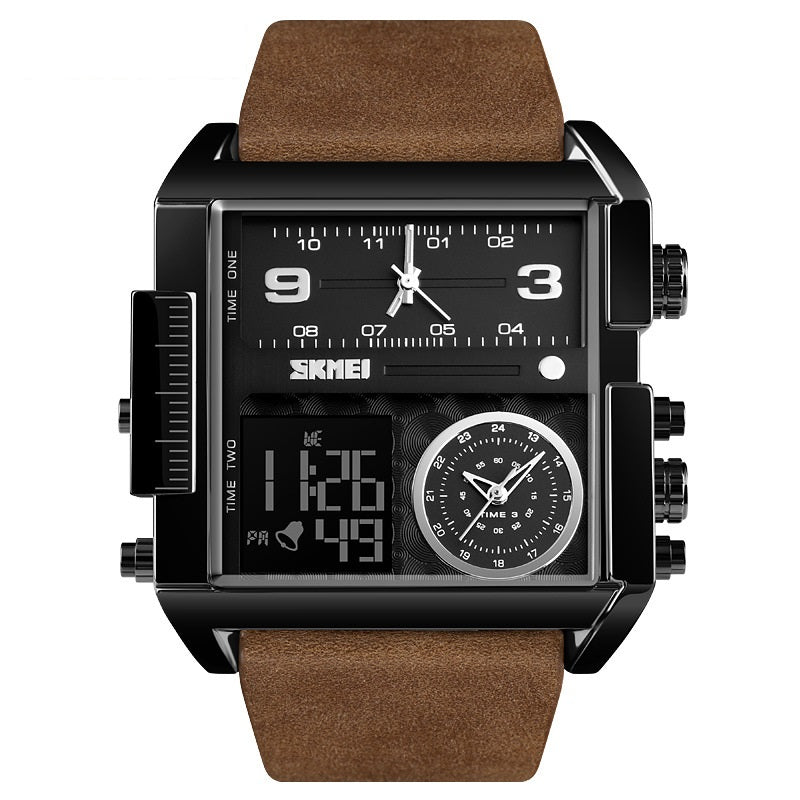 ⌚ 50% RABATT! ⏰ 50mm Übergroße Sportuhr – Doppelwerk, Leuchtzeiger & wasserbeständig – Ideal für Sport, Arbeit oder den Alltag – robust & leicht ablesbar 🛡️✨