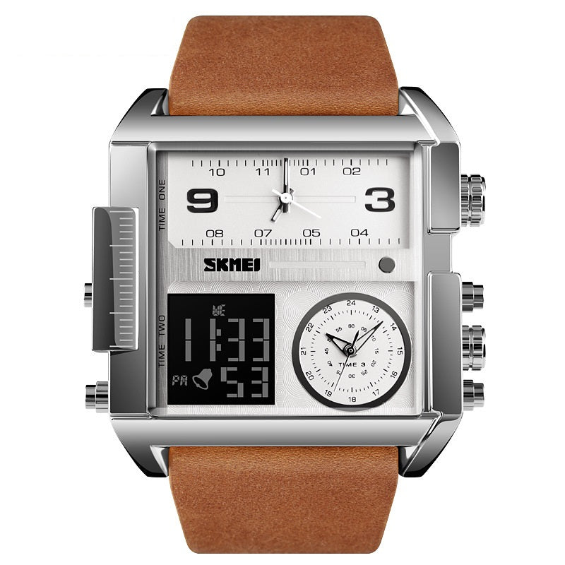 ⌚ 50% RABATT! ⏰ 50mm Übergroße Sportuhr – Doppelwerk, Leuchtzeiger & wasserbeständig – Ideal für Sport, Arbeit oder den Alltag – robust & leicht ablesbar 🛡️✨