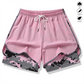 🔥Solange der Vorrat reicht 50 % Rabatt!🎉Lässige Sportshorts für Damen mit integriertem Innenfutter
