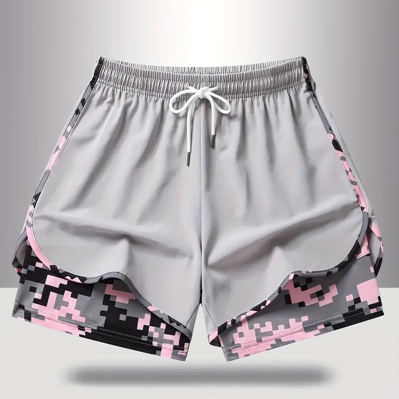 🔥Solange der Vorrat reicht 50 % Rabatt!🎉Lässige Sportshorts für Damen mit integriertem Innenfutter